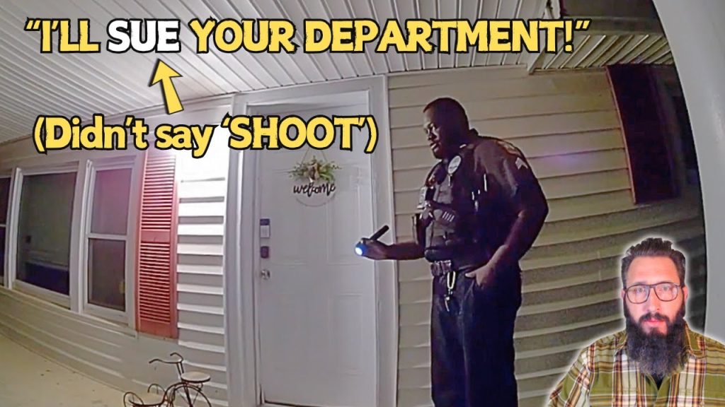 Man Threatens to SUE Cops, Cops Tell Judge Man Said ‘SHOOT’ Cops