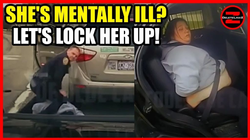 OFFICER USES FORCE ON MENTALLY ILL WOMAN DURING TRAFFIC STOP!