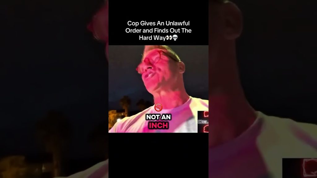 Cop Gives An Unlawful Order and Finds Out The Hard Way#fyp #police #bodycam #arrest #cops #cop #