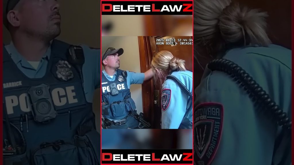 COPS KNOCK DUDES DOOR DOWN AND OFF HIM!