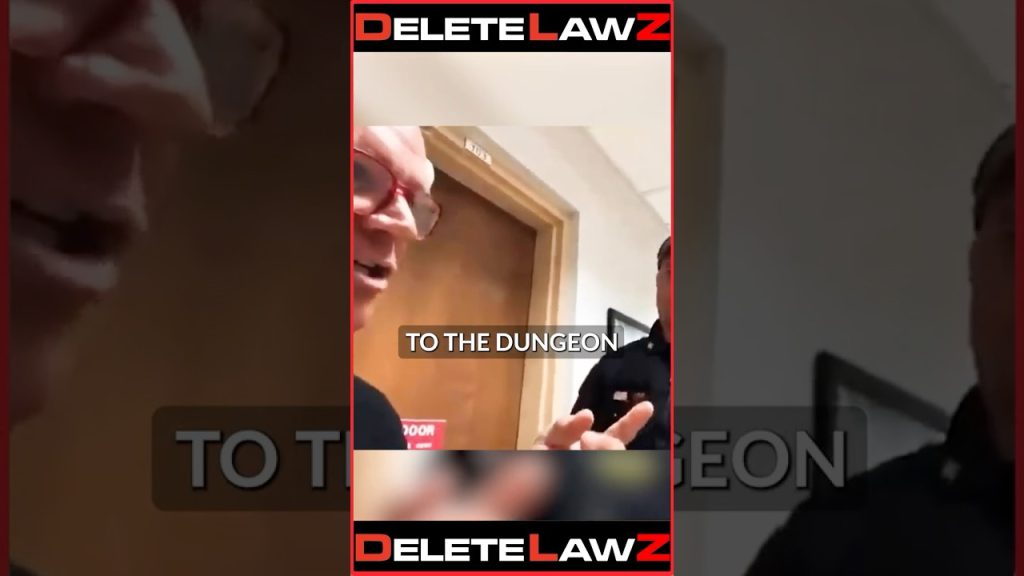 COP HAS A HARD TIME ACCEPTING THE TRUTH!