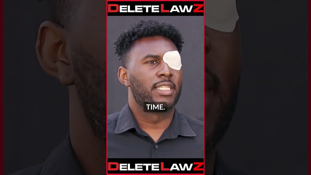 COPS B**T MAN DOWN SO BAD THAT BOTH HIS EYES WERE SHUT!