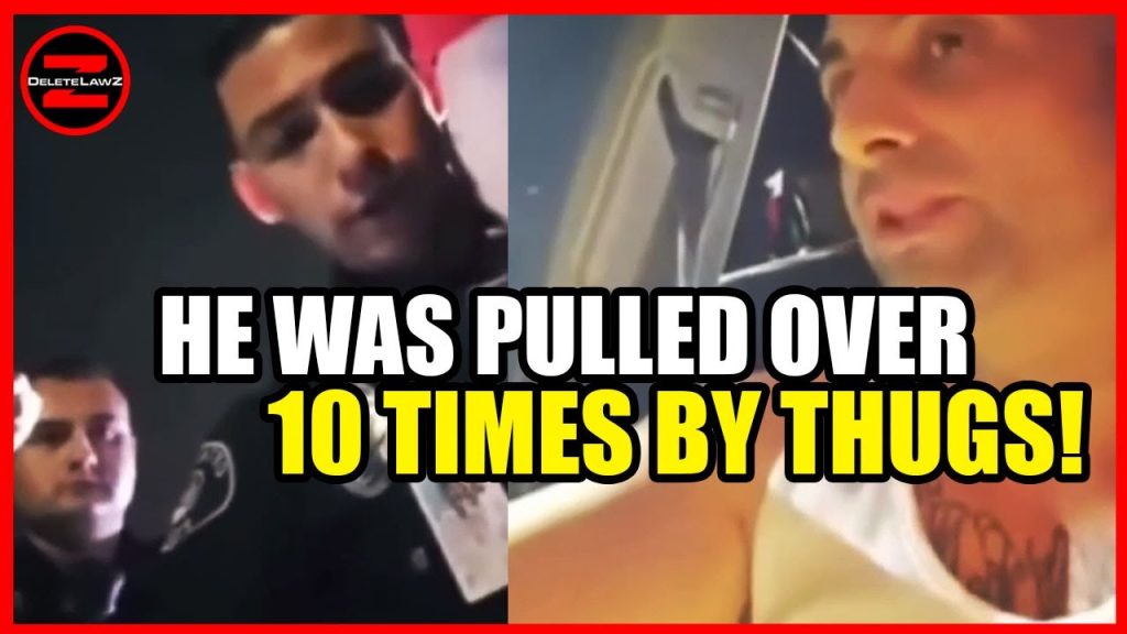 COP PULLS OVER THE SAME MAN 10 TIMES AND TRIES TO ARREST HIM FOR NOTHING!