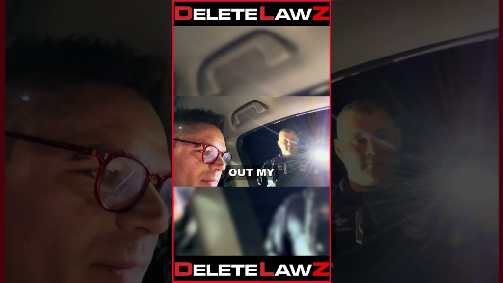 COP PULLS ME OVER AND TRIES TO BOSS ME AROUND!