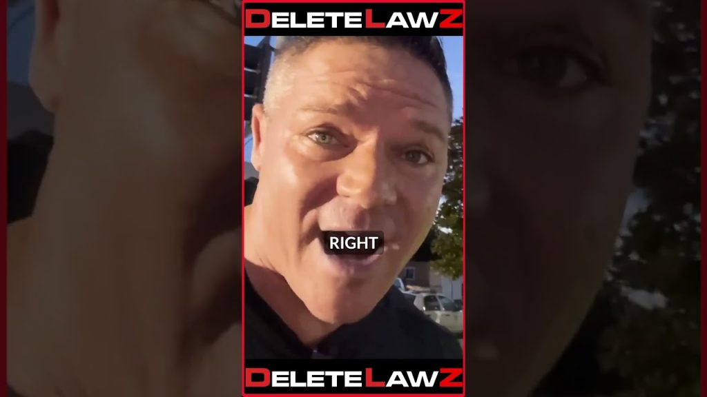 COP TRIES TO ARREST ME FOR TOUCHING A TABLE!