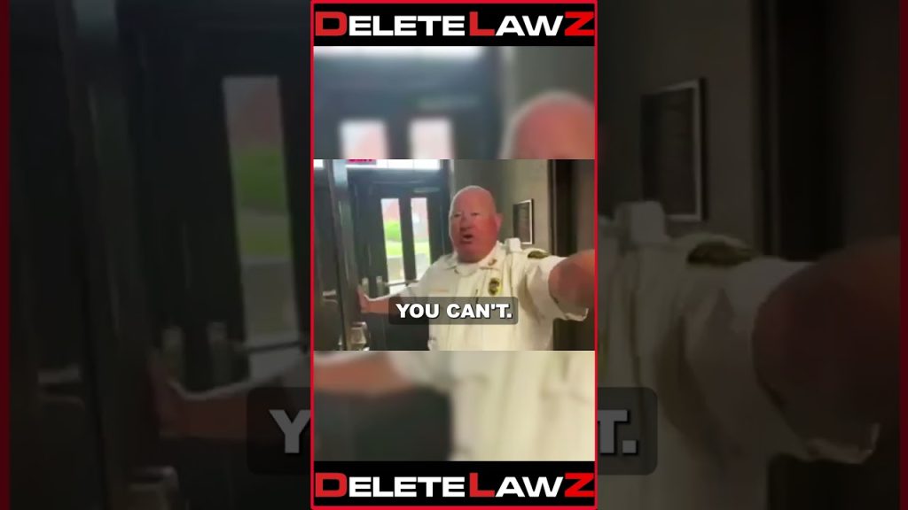 COP SLAMS THE DOOR IN MY FACE THEN GETS COOKED!