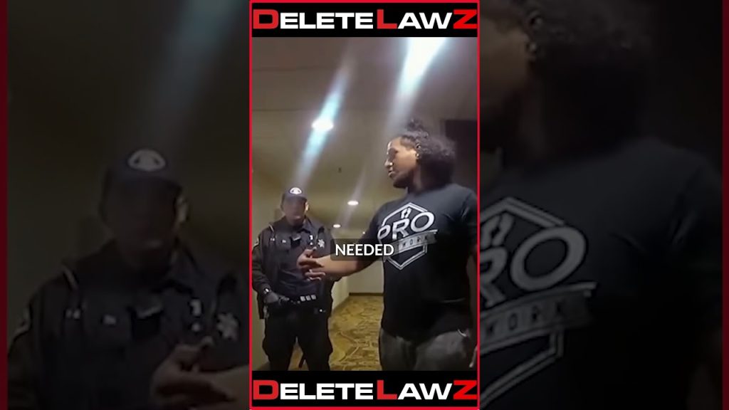 COPS BREAK IN AND OFF MAN WHO WAS WITH HIS GIRLFRIEND!