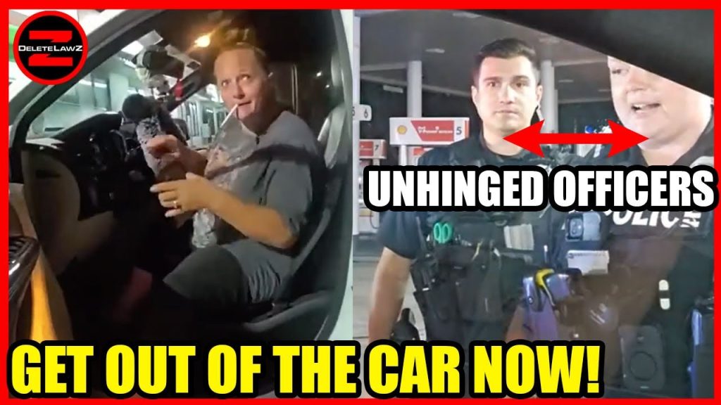 WOMAN PULLED OVER AND HARASSED — COPS DESPERATELY TRY TO ARREST HER!