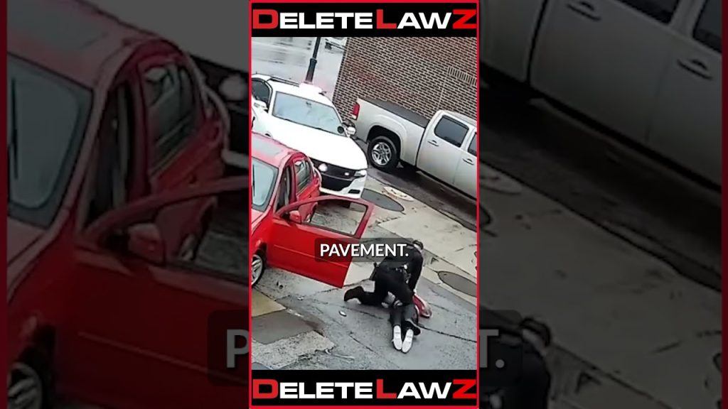 COP SLAMS A LITTLE GIRL TO THE GROUND AND LIES ABOUT IT!