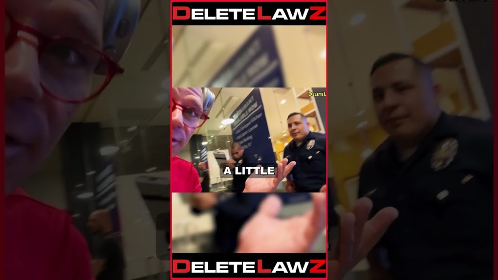 BUTT-HURT COP TRIES TO GIVE ME DIRECTIVES!