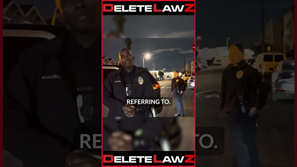 COP GETS CHECKED AFTER TRYING TO BOSS ME AROUND!