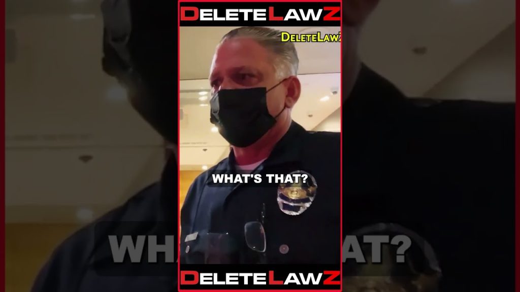 SCARED COPS TRY TO TELL ME WHERE I CAN STAND!