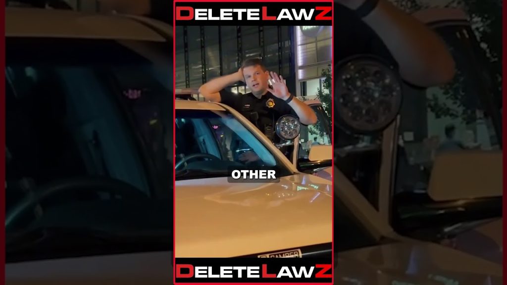 COP BLOCKS THE ROAD JUST TO GIVE ME A DIRECTIVE!