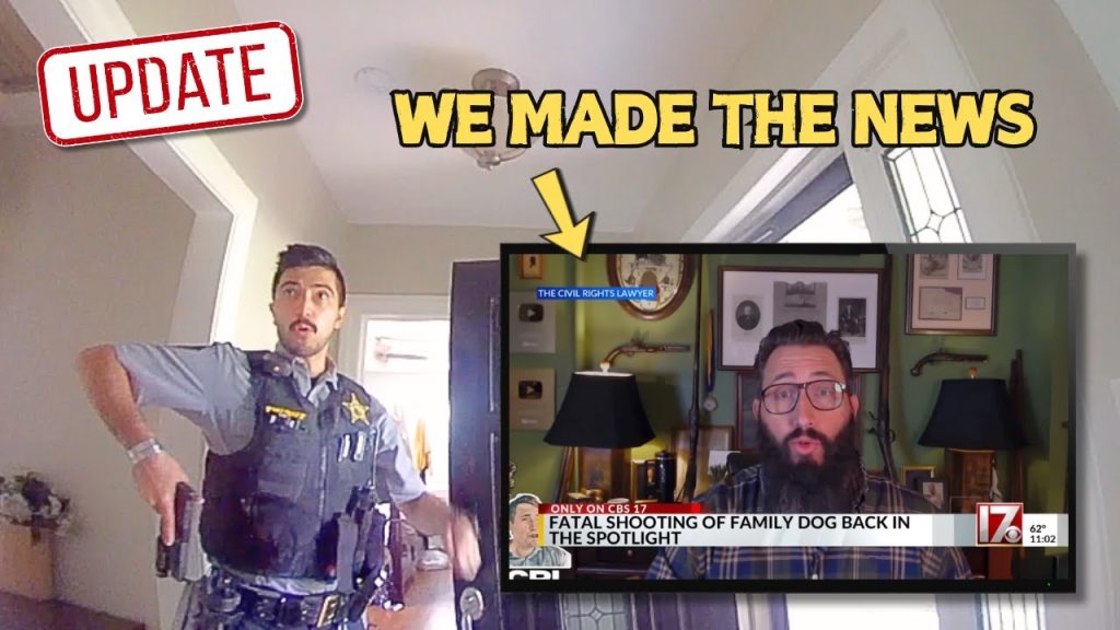 My Video Made the TV News in NC - County Responds, Officer Disappears?
