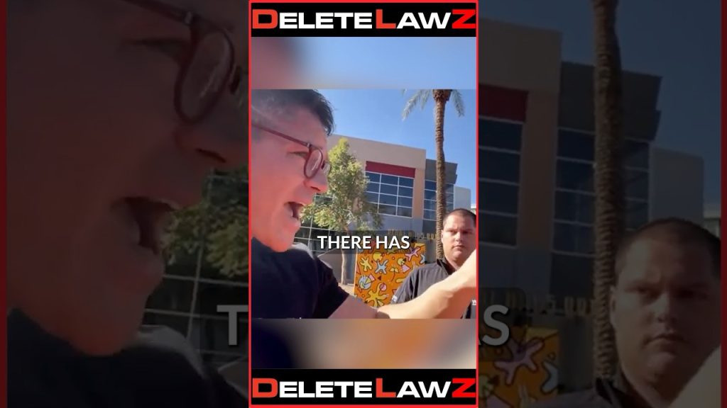 I HAD TO EDUCATE THIS GUARD WHO DOESN’T KNOW THE LAW!