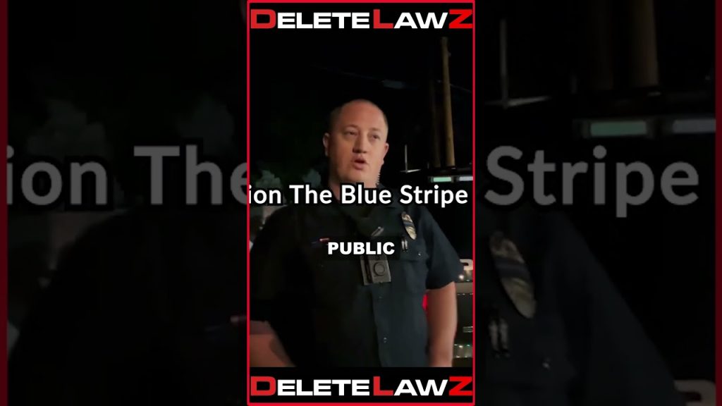 COP GETS VERY ANGRY AND STORMS OFF!