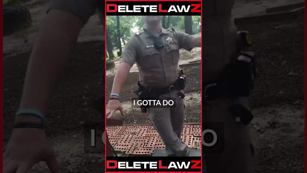 DIRTY COPS REFUSE TO GET OFF MAN