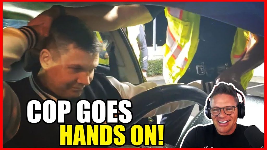 DIRTY COP TRIES TO ASSERT DOMINANCE AND GOES HANDS-ON AT DUI CHECKPOINT!