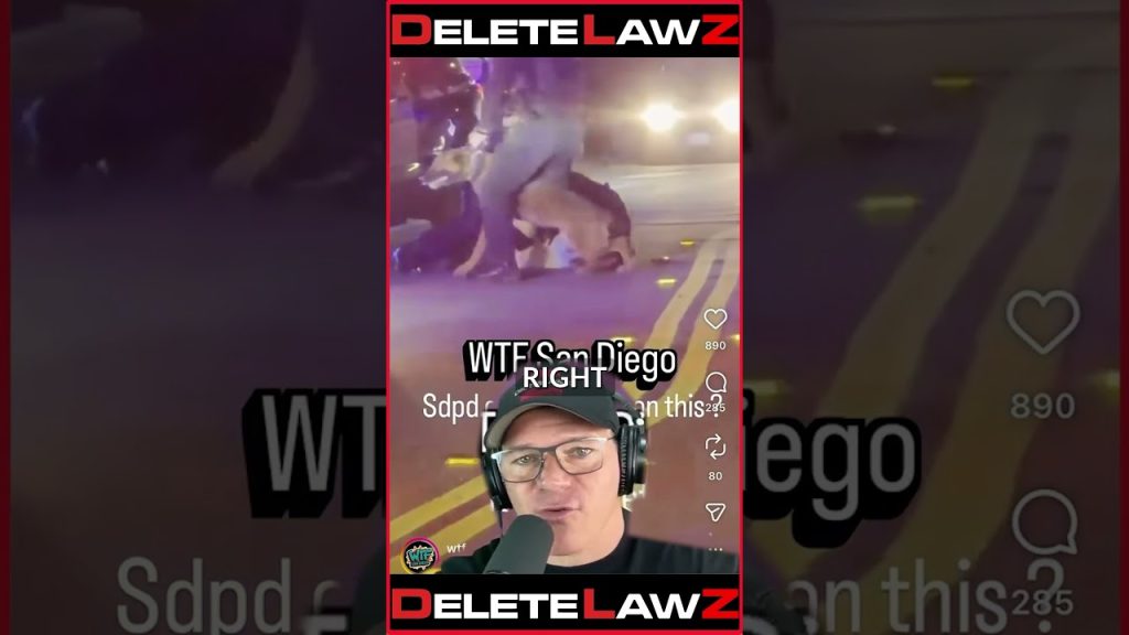 SAN DIEGO COP GET CAUGHT ON CAMERA HURTING MAN!