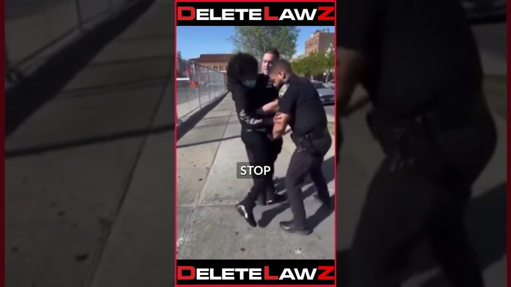 COPS RUN UP ON MAN AND GRAB HIM FOR NOTHING!