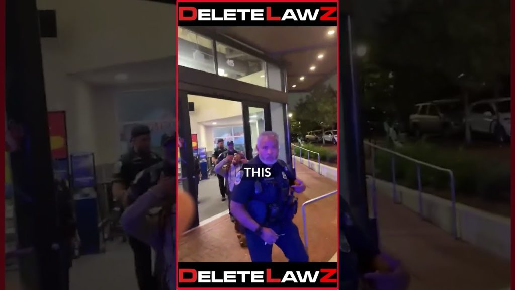 COP GET ALL UP IN MY FACE THEN GETS CHECKED