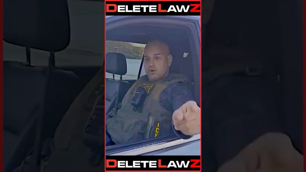 UNHINGED COP THREATENS TO ERASE MAN!