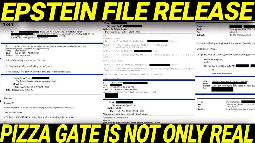 EMERGENCY LIVE: EPSTEIN FILES - PIZZA GATE IS REAL. THIS IS INCREDIBLE.