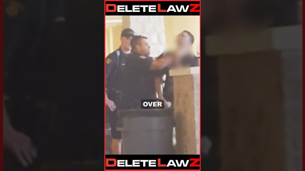 SCHOOL RESOURCES OFFICER CH*KE SLAMS STUDENT!