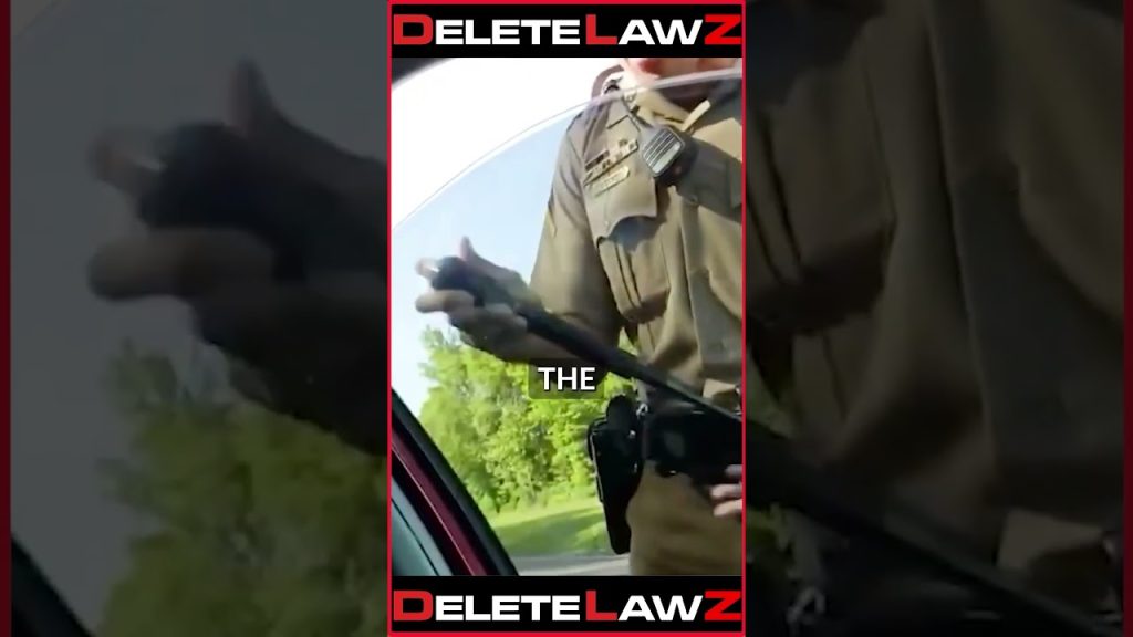 COP BREAKS MAN