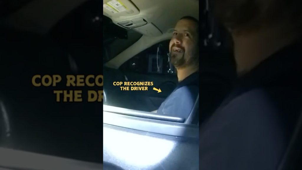 Then the Cop Recognized the Suspect...