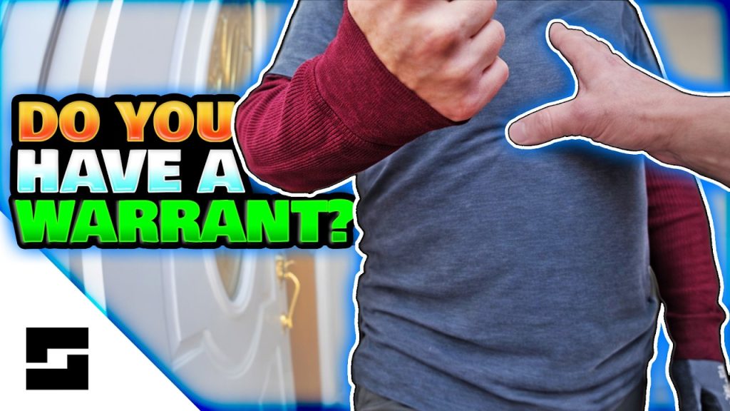 Spoiled Cop With Bad Manners Forces Entry - NO Warrant