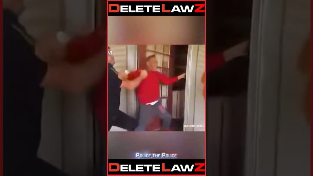 MAN GETS ARRESTED FOR WATCHING COPS ON HIS PORCH!