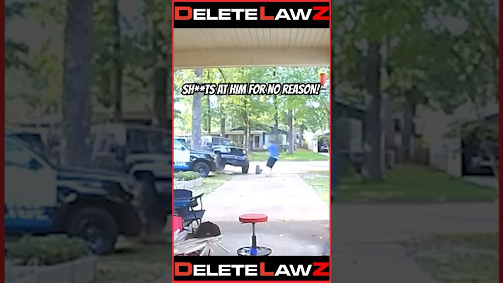 COP RUNS AND GRABS HIS G*N TO SH**T MAN IN A JEEP!