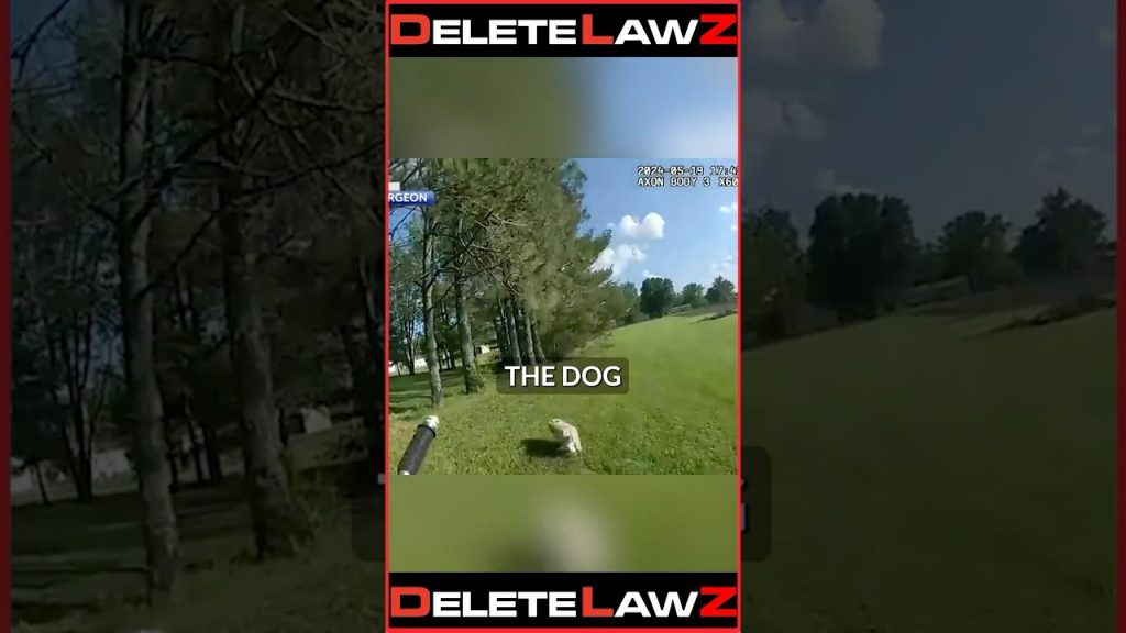 SICK COP SH**TS BLIND DEAF DOG THAT WAS LOST!