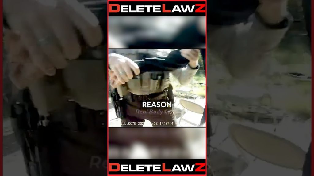 WOMAN GETS ARRESTED FOR SPITTING ON HERSELF!